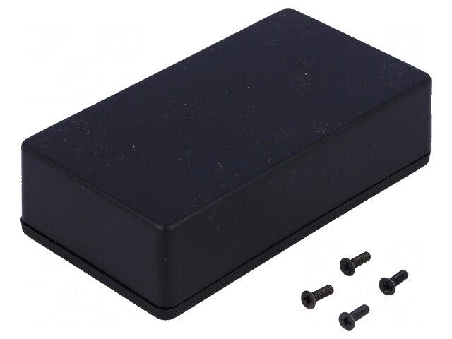 Carcasă universală ABS neagră 63mm x 113mm x 31mm 1591XX