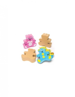 Set 4 cutiute din carton de decorat Ursuleti Baker Ross foto