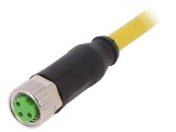 Cablu de Conectare M8 3PIN Drept 3m 60VAC 4A