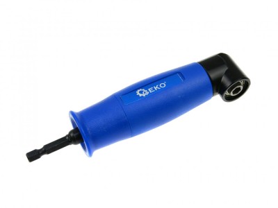 Adaptor unghiular pentru biti 1/4&amp;quot; 155mm, GEKO G15013 foto