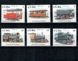 Cuba 1980 - Locomotive, serie neuzata
