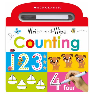Write and Wipe Counting (Scholastic Early Learners) foto