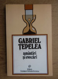 Gabriel Tepelea - Amintiri si evocari