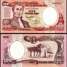 Columbia 1990 - 100 pesos UNC