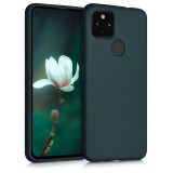 Husa pentru Google Pixel 4a 5G, Silicon, Verde, 53780.14, Carcasa, Kwmobile
