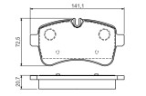 BOSCH 0 986 494 460 set placute frana,frana disc
