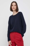 United Colors of Benetton pulover din amestec de lana femei, culoarea albastru marin, light