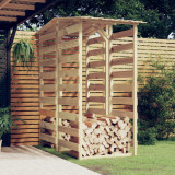 Pergole cu acoperis, 2 buc., 100x90x200 cm, lemn de pin tratat GartenMobel Dekor