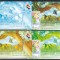 Hong Kong,China - FLUTURI, ARBORI,FLORI - 4 BL - MNH