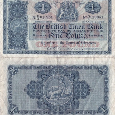 1957 (5 IV), 1 pound sterling (P-157d.5) - Scoția!