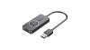 Vention CDRBF K&uuml;lső USB 2.0 audiok&aacute;rtya 1m (fekete)