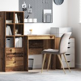vidaXL Birou de scris Lemn vechi MDF 70 x 50 x 76 cm Simplu