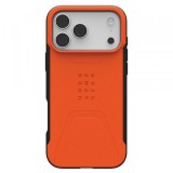 Husa MagSafe pentru Apple iPhone 17 Pro Max, Urban Armor Gear, Civilian LT, Portocalie