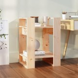 VidaXL Bibliotecă/Separator cameră, 41x35x57 cm, lemn masiv de pin