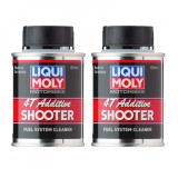 Cumpara ieftin Pachet 2 Aditiv Liqui Moly benzina Motorbike 4T Shooter 80 ml