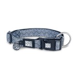Zgardă pentru c&acirc;ini, Max &amp; Molly Smart ID - Mykonos Black, L