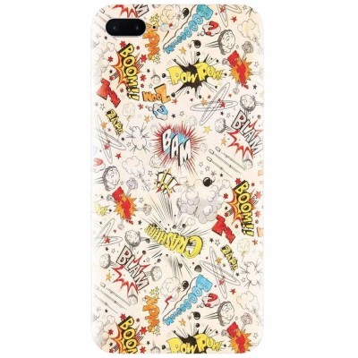 Husa silicon pentru Apple Iphone 8 Plus, Vintage Comic foto