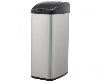 Cos de gunoi cu senzor de miscare Amazon Basics, 50 litri - SECOND foto
