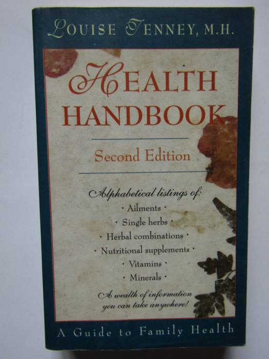 Health Handbook - Louise Tenney