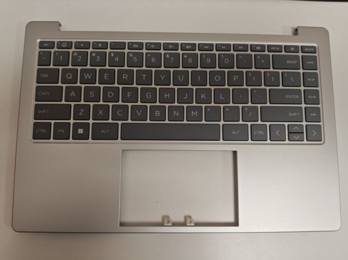 Carcasa superioara cu tastatura palmrest Laptop, HP, 14-EE, N35869-001, argintie, layout US