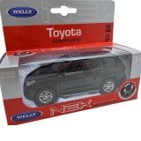Macheta masina metal Toyota Landcruiser Prado 2010 neagra scara 1/36