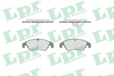 Set placute frana,frana disc AUDI A4 (8K2, B8) (2007 - 2015) LPR 05P1420 foto