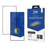 Folie de protectie Ecran 3MK HardGlass Max Lite pentru Samsung Galaxy S25 Ultra S938, Sticla Securizata, Full Glue, Neagra