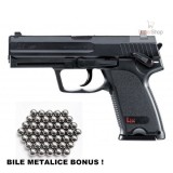 Cumpara ieftin CEL MAI PUTERNIC AIRSOFT SPRING H&amp;K USP45,CALIBRU 6MM,FULL METAL+BILE METALICE!, Oem