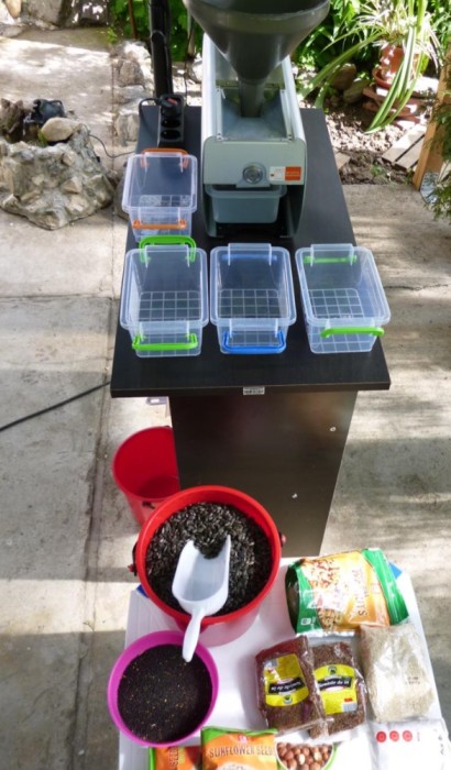 Presa extractie ulei floarea soarelui