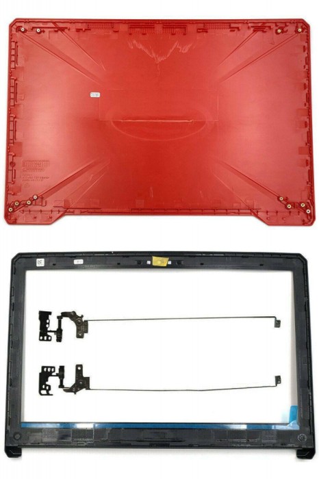 Capac display cu rama si balamale Laptop, Asus, ROG FX504, FX504GE, FX504GM, FX504GD, W125804126, 90NR00I2-R7A012
