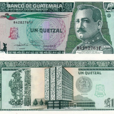 GUATEMALA 1 quetzal 1992 UNC!!!