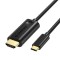 Cablu USB TYPE C - HDMI 3m 4K30Hz Choetech XCH-0030/BK