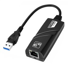 Adaptor internet, Darklove, Ethernet/USB 3.0, 10/100/1000, Portabil, Negru