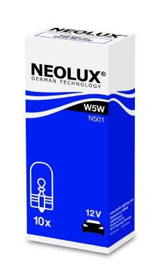 Bec Fara Soclu 12V W5w W2.1X9.5D Set 10 Buc Neolux 479192 N501 foto
