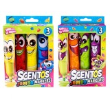 SET 3 MARKERE JUMBO PARFUMATE, SCENTOS