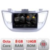 Navigatie Hyundai Tucson 5960Pro-546 Android Octa Core Qualcomm 2K Qled 8+128 DTS DSP 360 4G Optical CarStore Technology