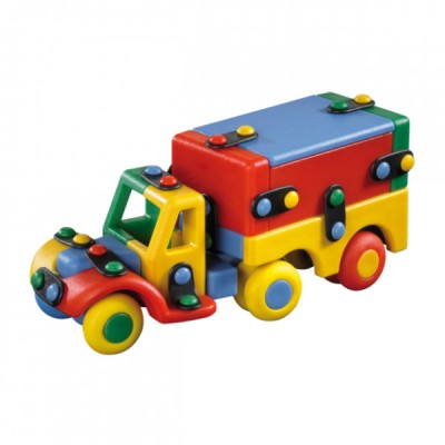 Jucarie de construit mic-o-mic 3D Camion 089.177, 15.9 cm foto