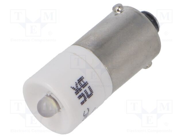 Lampă LED albă BA9S 130V AC 1 diodă EAO OptoHiT