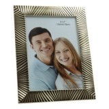 Rama foto No. K111, PVC, 13x18cm, auriu/auriu deschis