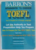 TOEFL , HOW TO PREPARE FOR THE TEST , BARRON &#039;S STUDENTS NO. 1 CHOICE ,1996