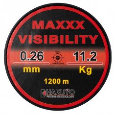 FIR ( GUTA ) Hakuyo MAXXX VISIBILITY ROSU FLUO NEON 1200M foto