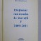 DICTIONAR RUS - ROMAN DE INOVATII VOL. V (2009-2011) de MARIA DUMITRESCU , 2011