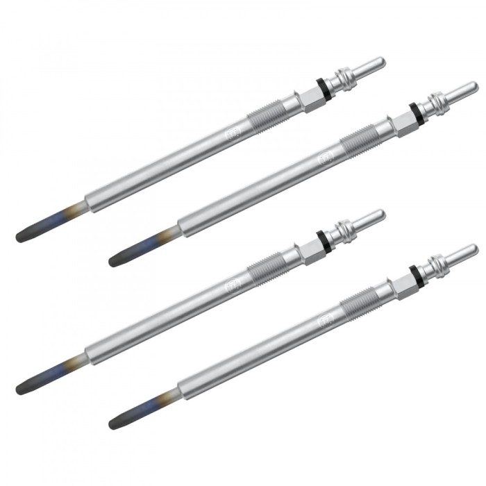 Set 4 bujii incandescente Bosch pentru Citroen C5 III, C6, Jaguar S-Type II, Land Rover Discovery III IV, Range Rover III, Peugeot 407, Volvi S60, S80