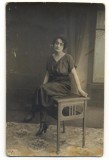 AD 1356 C. P.VECHE- DOAMNA IN TINUTA DE EPOCA- IN STUDIO FOTO