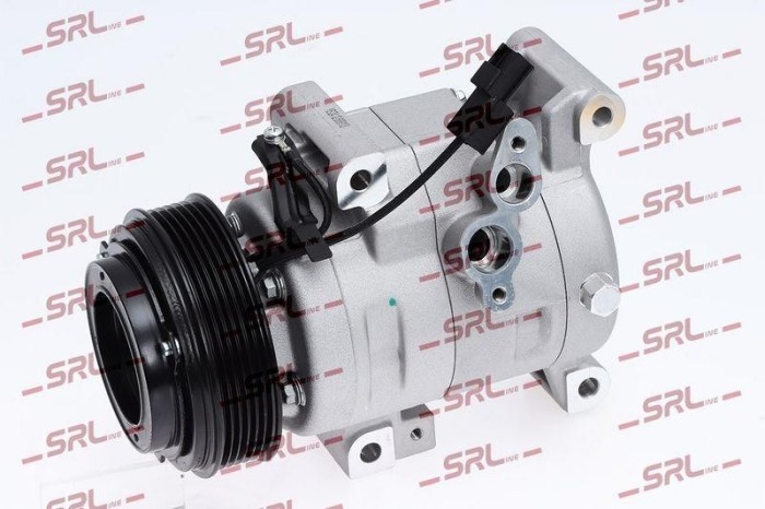 Compresor AC nou Mazda 3 13-19, 6 12-, Cx-5 12-, motor: 1.5, 2.0, tip Halla; tip Hanon: RS13, Diam. fulie (mm) 115, SRLine, F500JUBBA06; F500JUBBA07