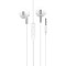 Handsfree Casti EarBuds HOCO M57 Sky, Cu microfon, 3.5 mm, Alb
