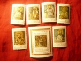 Colita + Serie 6 valori Bulgaria 1976 - Fresce, Nestampilat
