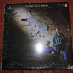 Pet Shop Boys Actually Gong 1987 Hu vinil vinyl VG+