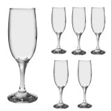 Set 24 pahare cu picior Flute sampanie Kouros 185ml 96504-SC6B4 DNC CNN1076