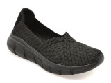 Cumpara ieftin Pantofi sport SKECHERS negri, BOBS B FLEX, din material textil